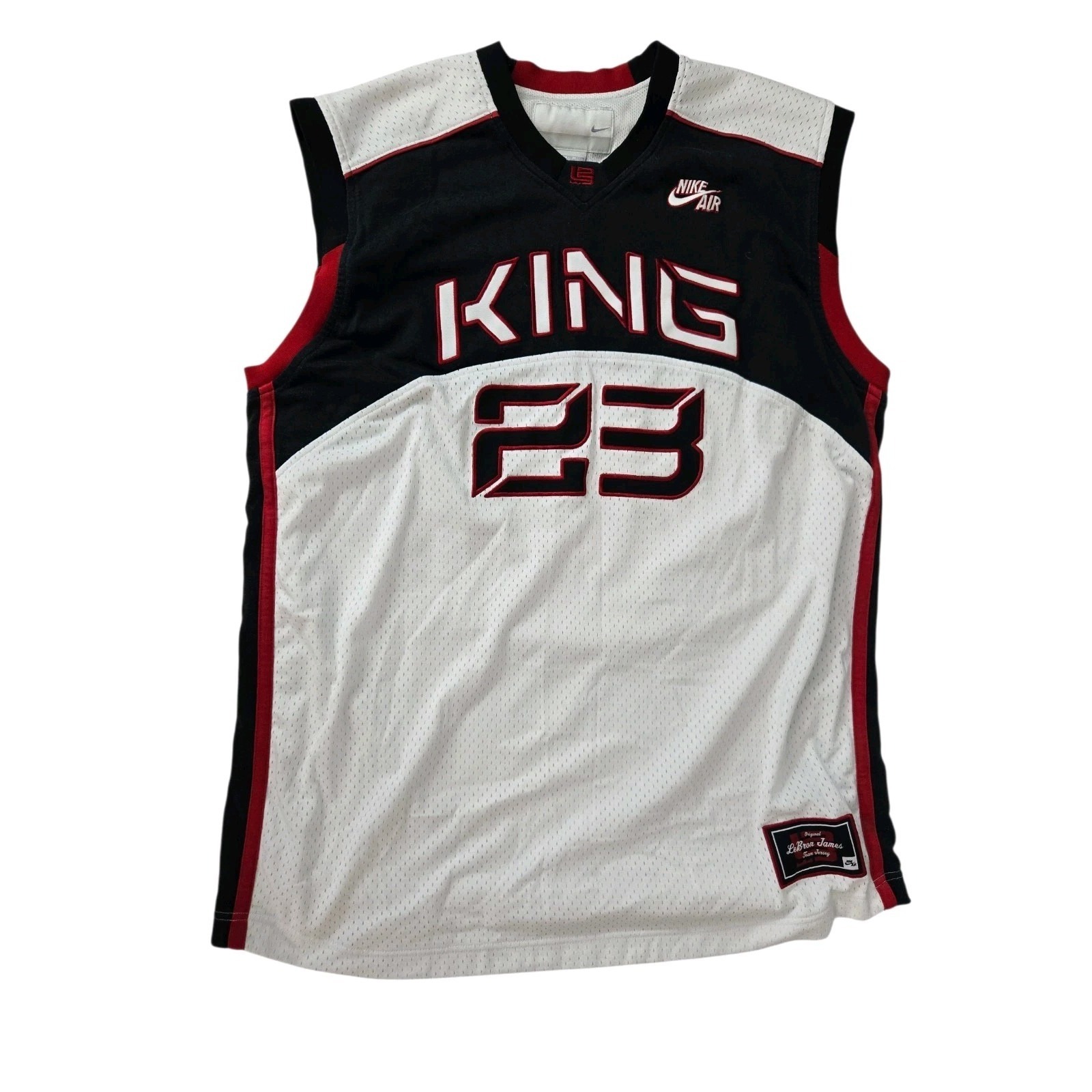Vintage Nike Air Basketball Jersey Mens Xxl Lebron James 23 King